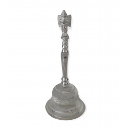 Silver Bell with Garud 5.75 inches