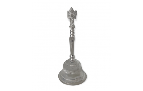 Silver Bell with Garud 3 inches
