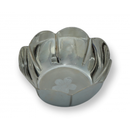 Silver Bowl - Lotus shaped 3.25 inches