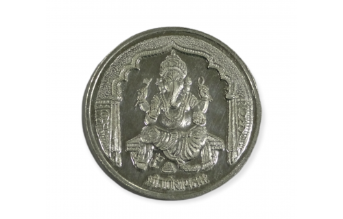 Silver Coin 50 gram Ganesh
