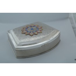 Wavey Design with Flower Mukhvas Box