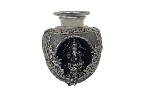 Antique Nakshi Nand Set with Ganesh and Laxmi Idols