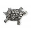 Silver Tortoise Oxodize 1.5 inches