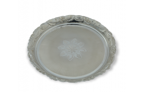 Tray - Flower Pattern 7 inches
