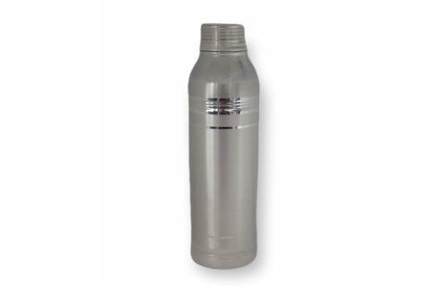 Silver Water Bottle - Plain 11 inches